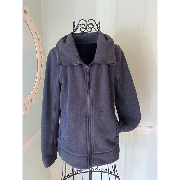 Lululemon Size 6? Small Inkwell Navy Blue En Route Jacket Full Zip - Picture 3 of 12